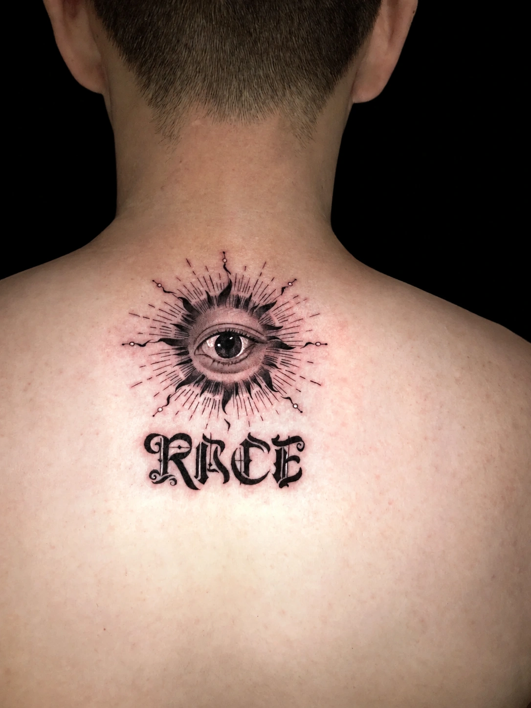 A familiar gaze tattoo by Zencat — Detail · Realism